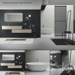 Bathroom furniture set Arcom Escape 