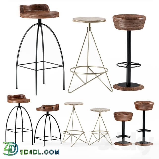 Industrial Bar Stool by Arteriors