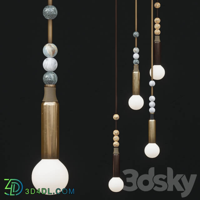 Apparatus Talisman 1 pendants Pendant light 3D Models