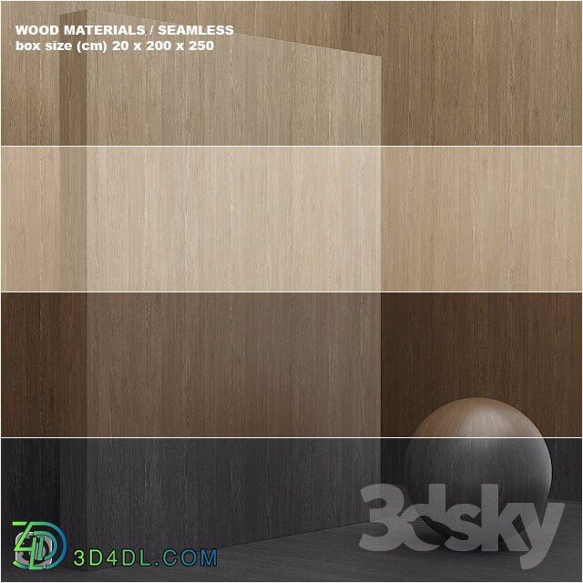 Material wood veneer seamless set 21
