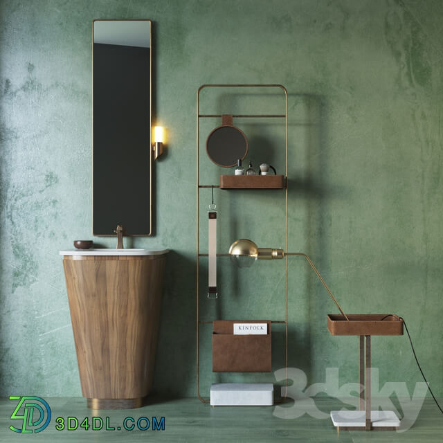 SUEDE Washbasin unit