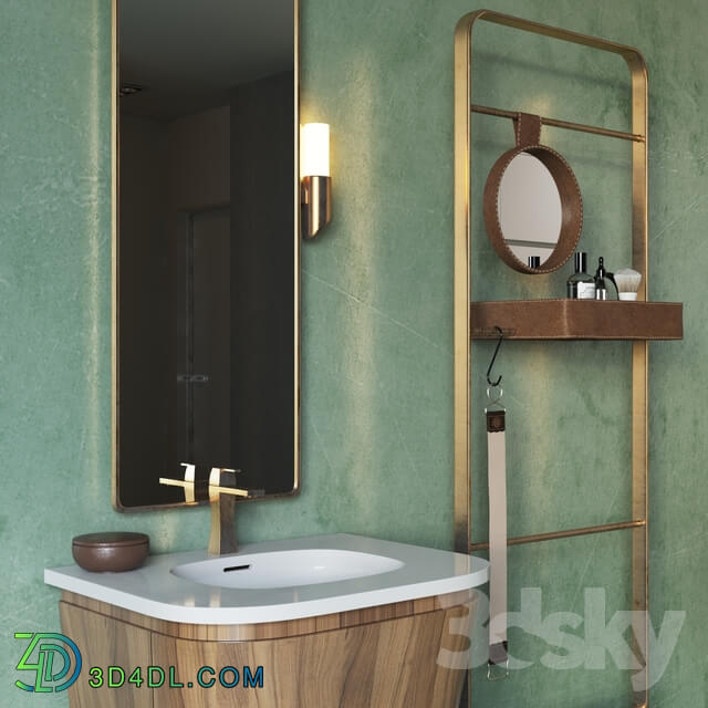 SUEDE Washbasin unit