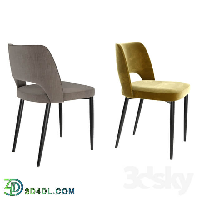 Table Chair Poliform Dining Chair Set 2