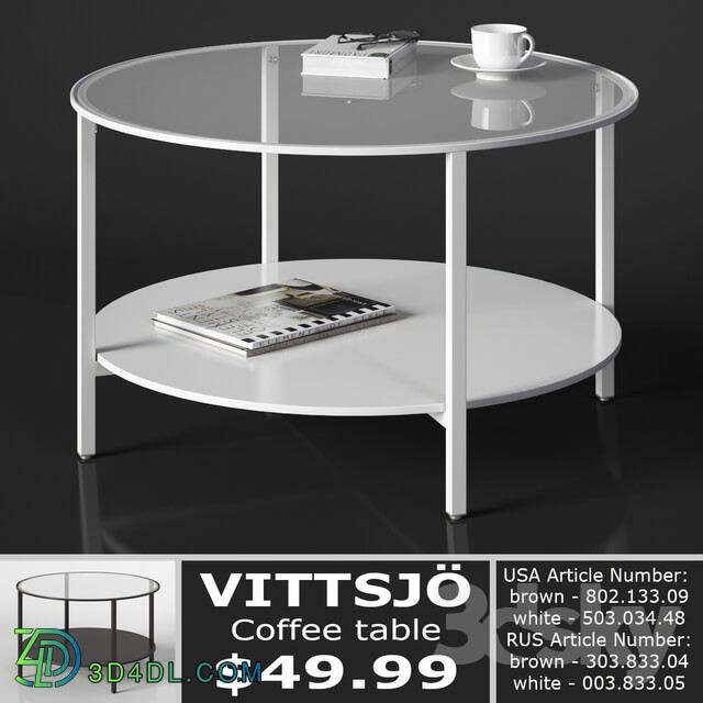 IKEA VITTSJO Coffee table