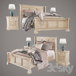 Bed Bolanburg Queen Bed with 2 Nightstands 