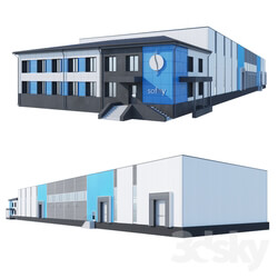 Warehouse with attached office 