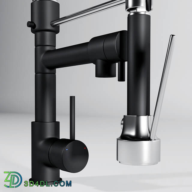 Mixer Cooke Lewis Bilbrough ZA3240PB Faucet 3D Models