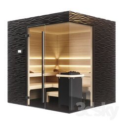 Miscellaneous KLAFS Design Sauna Shape with sauna heater sanarium majus 