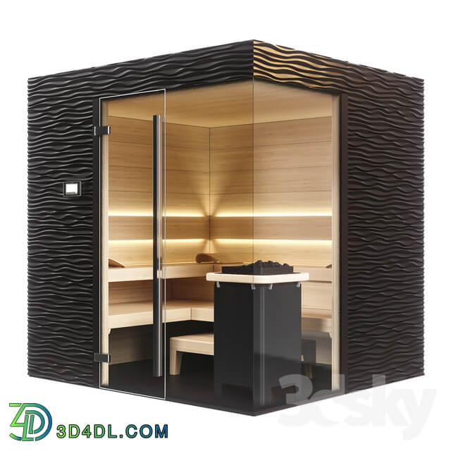 Miscellaneous KLAFS Design Sauna Shape with sauna heater sanarium majus