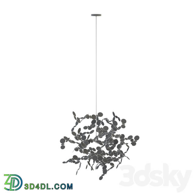 Argent a terzani gold Cloud N90S Pendant light 3D Models