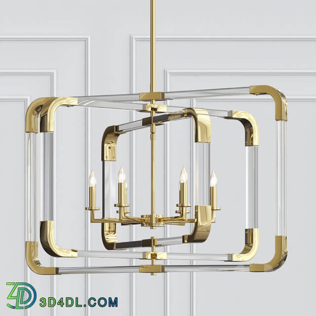 Horchow 6 Light Pendant Pendant light 3D Models