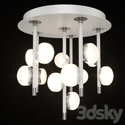 Chandelier Eglo Olindra 96968. Ceiling lamp 3D Models 