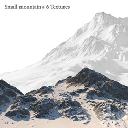 Small mountain 6 Textures 3D Models 