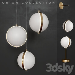 A set of lamps by Baroncelli collection ORION Pendant light 3D Models 