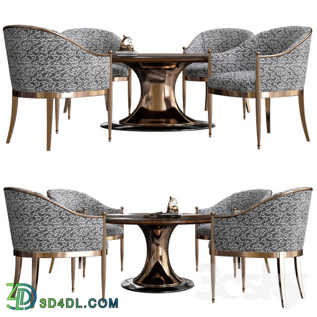 Table Chair Italian Dining Salda Arredamenti