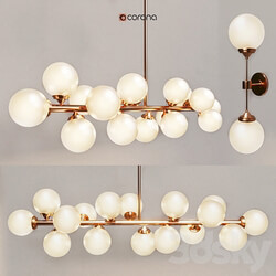 Chandelier and wall lamp MODO Pendant light 3D Models 