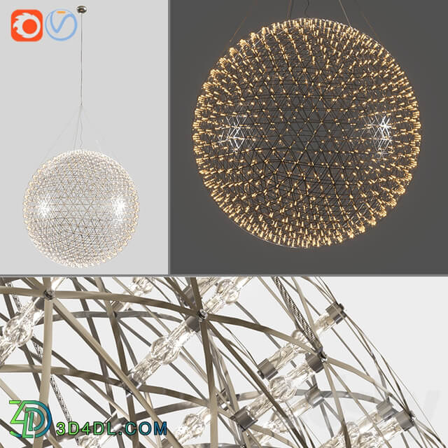 Moooi Raimond R163 Suspended Lamp Pendant light 3D Models