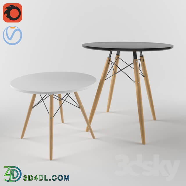 Dining and coffee tables Eiffel