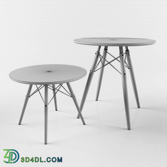 Dining and coffee tables Eiffel