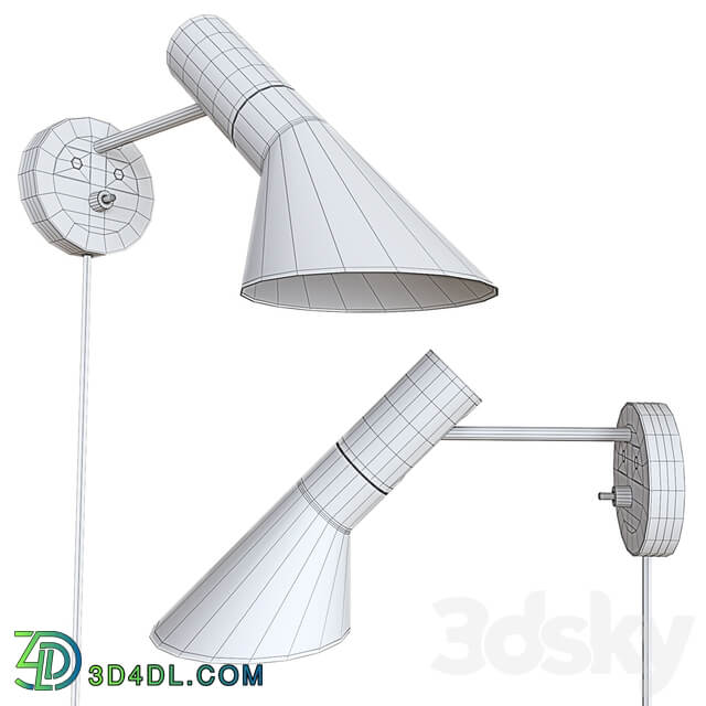 Wall light AJ Wall 3D Models