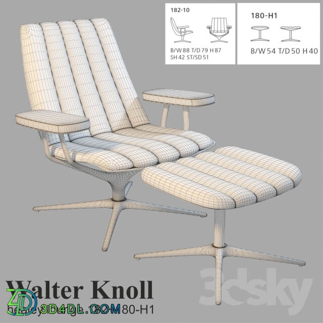 Walter Knoll Healey Lounge 182 180 H1