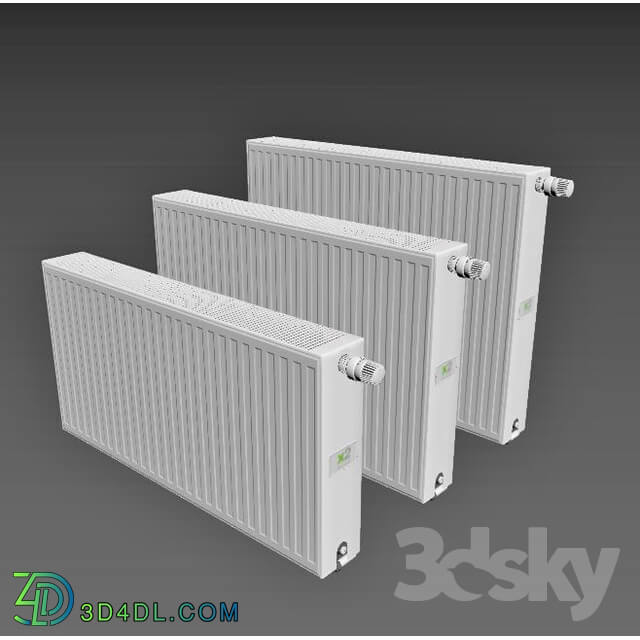 Steel panel radiators Kermi therm x2 Profil L 80