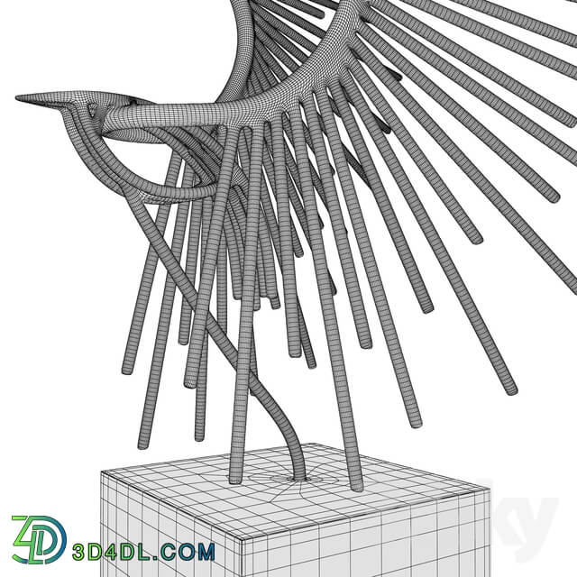 Abstract Welded Bird