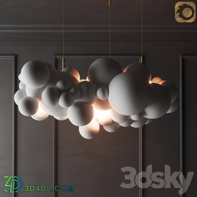 cloud Pendant light 3D Models