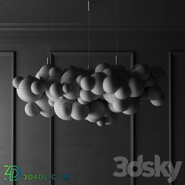 cloud Pendant light 3D Models