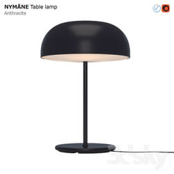 IKEA NYMANE Table Lamp Anthracite 