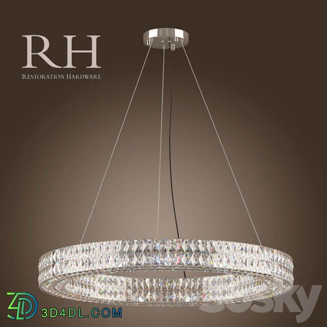 RH SPIRIDON RING CHANDELIER 43 Pendant light 3D Models