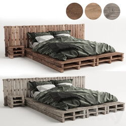 Bed Wood pallet bed 