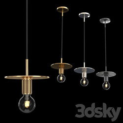 UTILITAIRE DISK PENDANT Pendant light 3D Models 