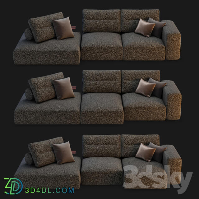 Saba Italia My Taos Modular Sofa Option 2 3 4