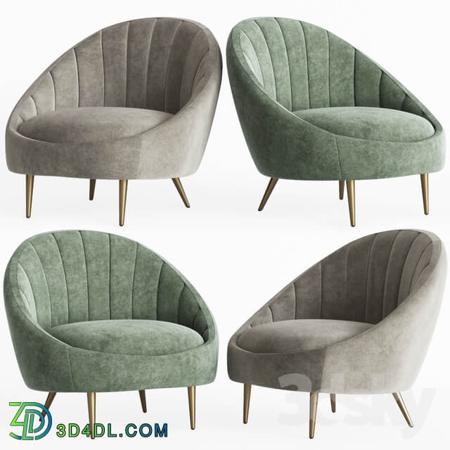 Ether Padded Armchair