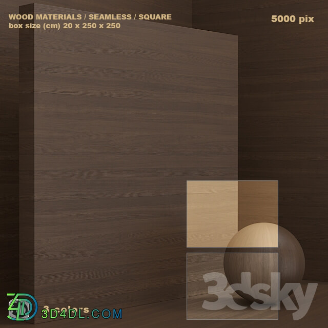 Material wood solid veneer seamless set 62