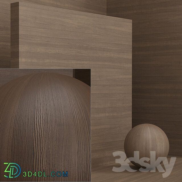 Material wood solid veneer seamless set 62