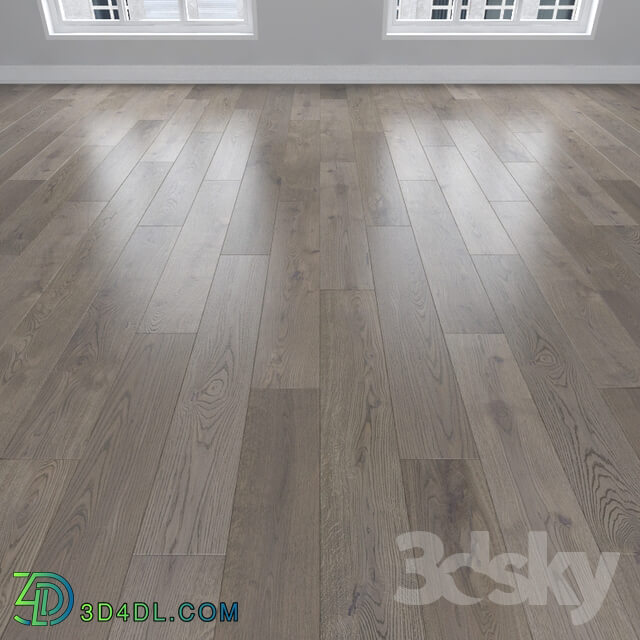 Wood Parquet Oak 3 types herringbone linear chevron.