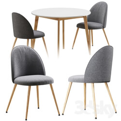 Table Chair Table and chair Jysk Kokkedal Jegind 