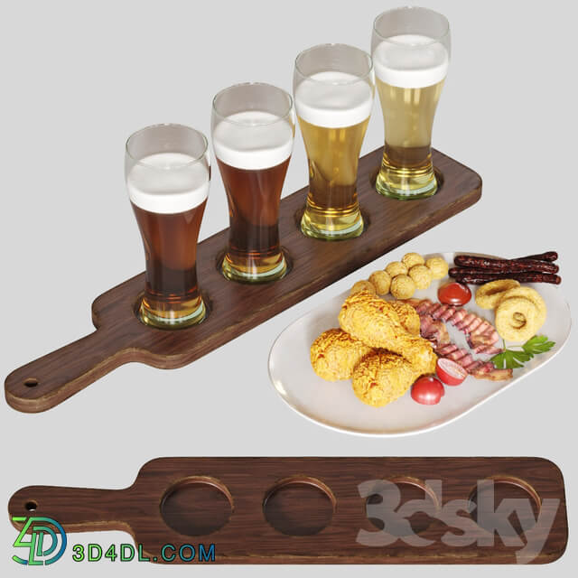 Beer Set with Snack