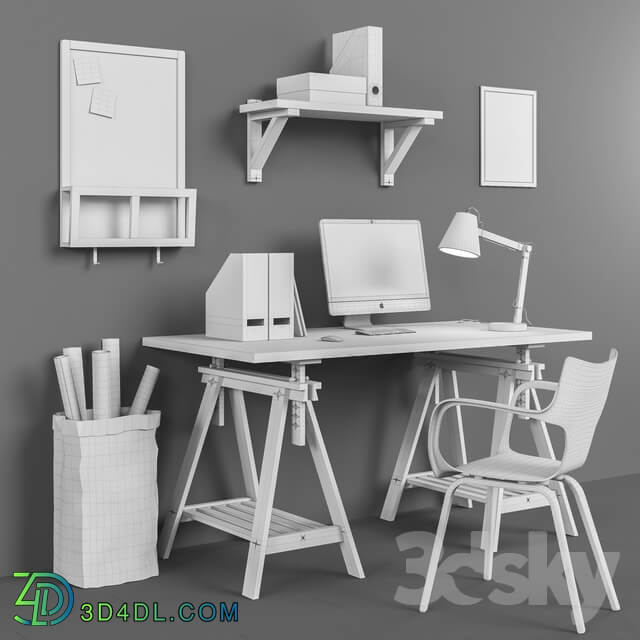 Office furniture Workplace set 7