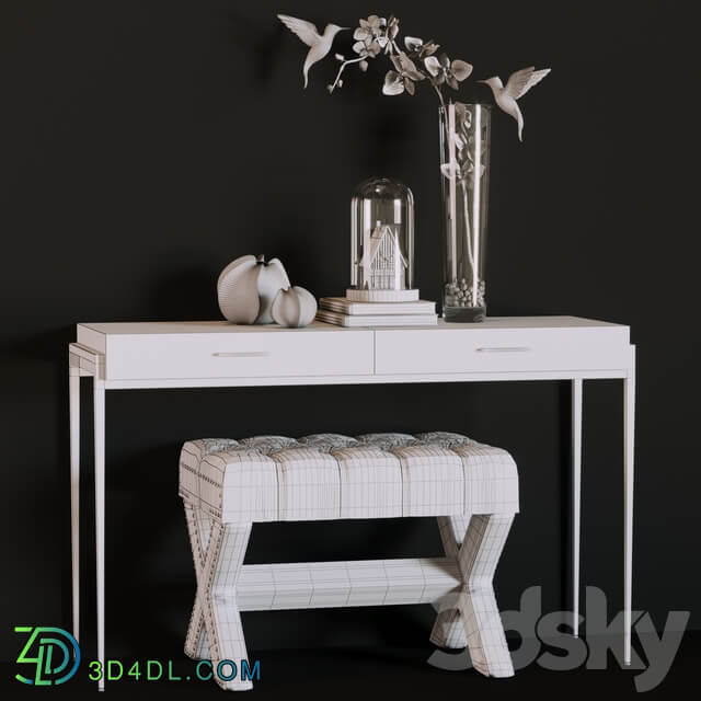 Louvrehome Montgomery Console BD 227400 3D Models
