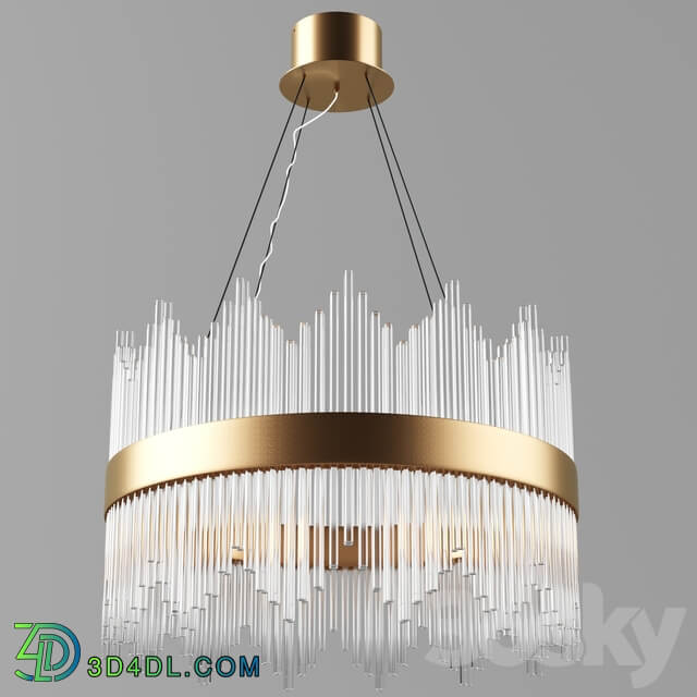 Chandelier STRIPGLAS ARTDECO Pendant light 3D Models