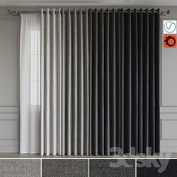 A set of curtains on the rings 19. Gray gamma 