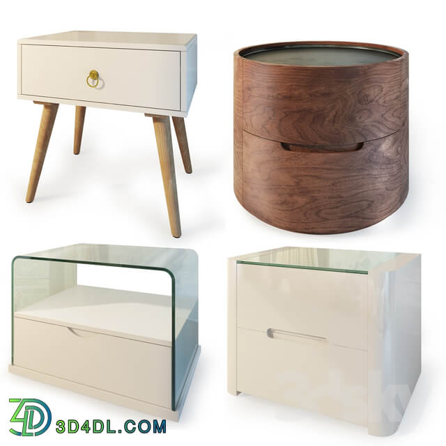 Sideboard Chest of drawer Curbstones from IMODERN set2 . Nightstand bedside table.