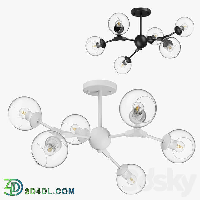 78506x Beta Lightstar Chandelier Pendant light 3D Models