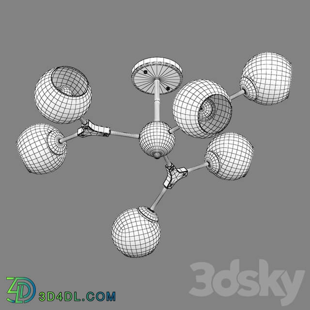 78506x Beta Lightstar Chandelier Pendant light 3D Models