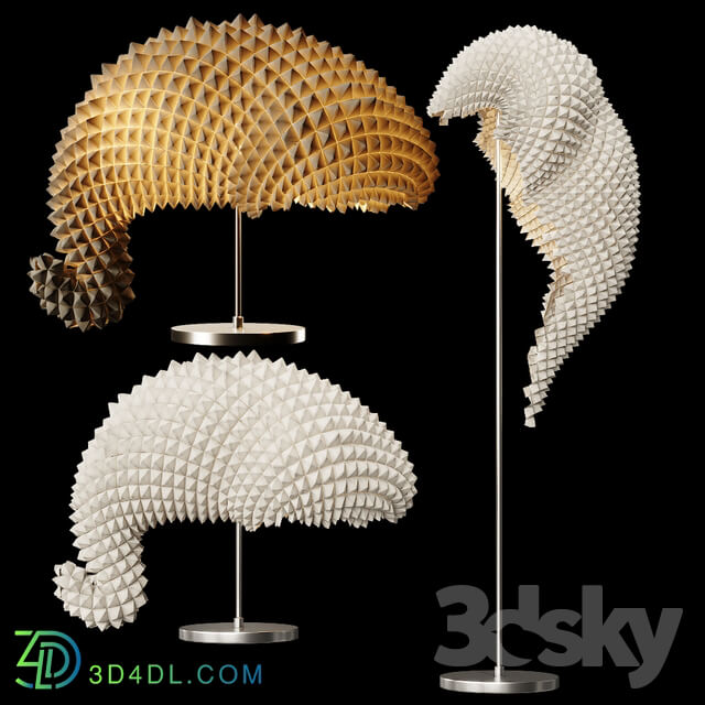 DRAGON 39 S TAIL TABLE LAMP