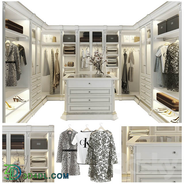 Wardrobe Display cabinets Wardrobe Benedetti luxury 1