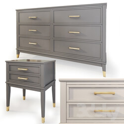 Sideboard Chest of drawer Chest and drawer Westerleigh. Dresser nightstand by Cosmopolitan 